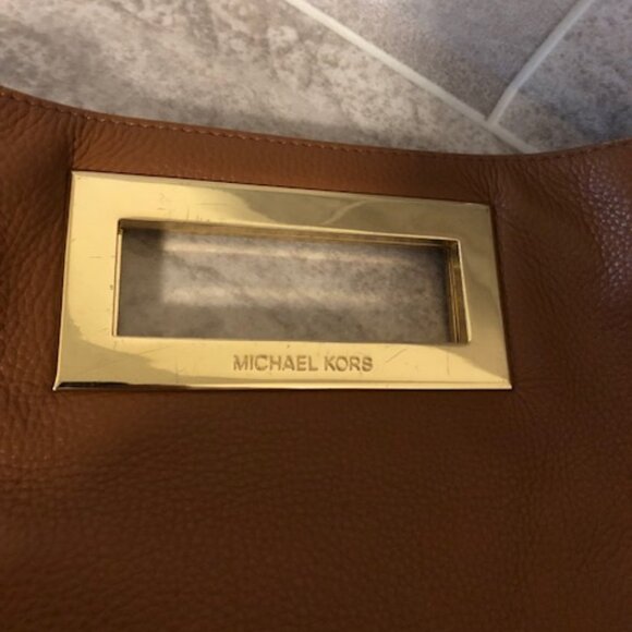 Michael Kors Leather Shoulder Bag - Picture 11 of 16